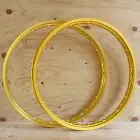 Fælg sæt 17x1,2 Eloxeret Aluminium Guld