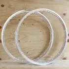 Fælg sæt 17x1,4 Eloxeret Aluminium Sølv