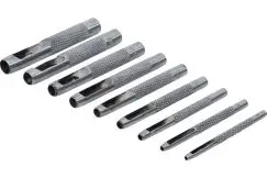 Huggepibesæt 2,5 - 10mm 9 dele, BGS Technic - Værktøj