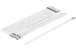 (Udsolgt) Stripsortiment i rustfrit stål 10 dele, BGS Technic - Værktøj