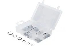 Låseringe sortiment Ø 8-19mm 78 dele, BGS Technic - Værktøj