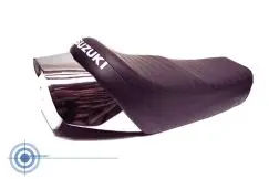 (udsolgt) Twinsæde med krom (Anderøv) - Suzuki - Sæde & Betræk