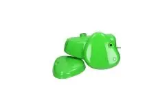 Benzintank & Sidedæksler lysgrøn - Simson S51 - Benzintank