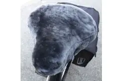 Sædeovertræk i lammeskind - Velo Solex - Sæde & Betræk