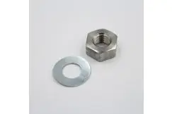 Svinghjulsmøtrik og fjederskive - Kreidler - Krumtap & Motorlejer