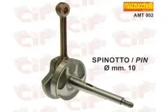 Krumtap Ø10mm AMT 002, Mazzucchelli - Vespa/Piaggio - Krumtap & Motorlejer