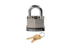 Hængelås med nøgler D44mm, Kryptonite - Låse & Alarm