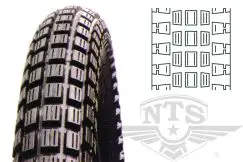 Dæk 3.00x17 F-879 4PR - Dæk & Slanger