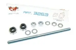 (Udsolgt) Hjulaksel sæt 11x200 - Vespa/Piaggio Bravo, Super Bravo & Si - Hjul & Bremser