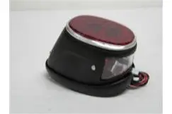 Baglygte Retro Sort - Universal - Lygte For/Bag