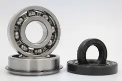 Krumtapleje sæt 6204 + 6204NR, NC - Suzuki RMX - Lejer & Kugler