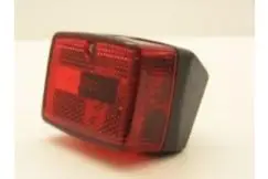 Baglygte Sort (Lille) - Puch Maxi - Lygter & Pærer