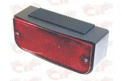 Baglygte Komplet - Vespa/Piaggio Ciao (Ny model) - Lygter & Pærer