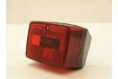 Baglygte Carbon (Lille) - Puch Maxi - Lygter & Pærer