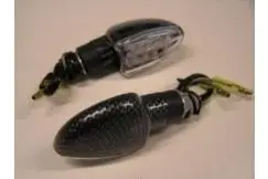 Blinklygte sæt carbon LED 030 - Universal - Blinklygte