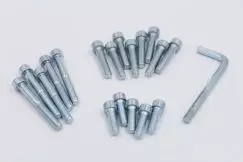 Motorboltsæt Komplet - Puch Maxi P, K, KL, S & P1 - Bolt, Skive & Møtrik