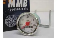 Speedometer 0-60 km/t Hvid, MMB - Universal - Mest solgte