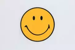 Sticker Stor Smiley - Stafferinger