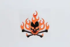 Sticker Dødningehoved - 