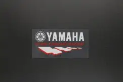 Sticker Hvid - Yamaha - Stafferinger