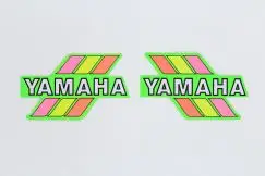 Sticker Grøn - Yamaha - Stafferinger