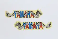 Sticker Snake Blå/Rød - Yamaha - Stafferinger