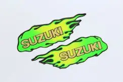 Sticker Grøn - Suzuki - Stafferinger