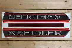 Staffering til tank Rød - Kreidler - 