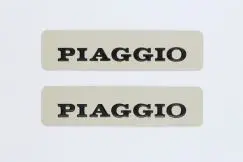 Tankmærke sæt Metal Original - Vespa/Piaggio - Stel & Tank