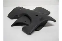 Motor sidedæksel sæt sort - Kreidler RS - 