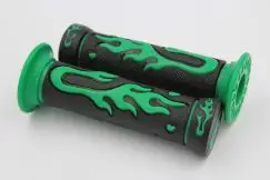 Håndtag 22/24 Sort/Grøn Flame, NC - Universal - Styr & Håndtag