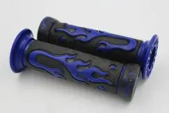 Håndtag 22/24 Sort/Blå Flame, NC - Universal - Styr & Håndtag