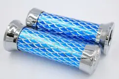 Håndtag 22/24 Blå/Krom - Universal - Styr & Håndtag