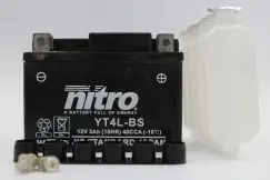 Batteri 12V 3Ah YT4L-BS - Tænding & Elektriske dele