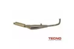 Udstødning Krom, Bullit - Tomos A35 Quadro - 