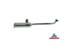 Udstødning 22mm Standard Krom, Jamarcol - Vespa/Piaggio Ciao - 