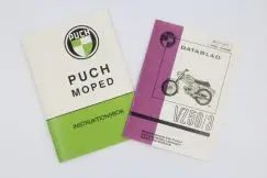 Instruktionsbog og datablad - Puch VZ50/Flagskib - Litteratur