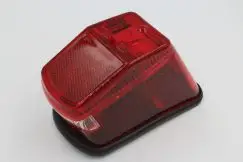 Baglygte Rød - Puch, Kreidler & Tomos - Lygter & Pærer