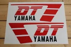 Stafferingssæt - Yamaha DT50 86> - Stafferinger & Stickers