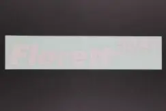 Klistermærke Sølv Florett 50XL - Kreidler - Stafferinger