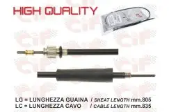 Speedometerkabel - Vespa/Piaggio Ciao & Bravo - Piaggio Bravo