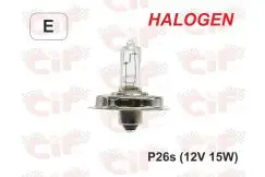 Pære 12V 15W (P26S) Halogen, Schoeller - Lygter & Pærer