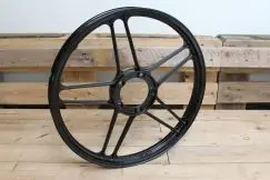 Stjernefælg 17" Alu Sort - Puch Maxi - Eger & Fælge