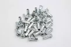 Nippelsæt 36 stk. Sølv - Universal - 