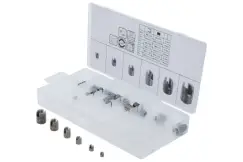 Gevindindsats m. slids sortiment 32 dele, BGS Technic - 