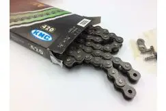 Kæde 420 1/2x1/4 - 100 led, KMC Chain - Kæde & Tandhjul