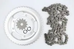 Kæde kit 13t & 47t - Puch Maxi P & K - Kæde & Tandhjul