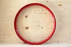 Fælg 17x1,4 Eloxeret Aluminium Rød - Eger & Fælge