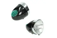 Forlygte sort - Universal - Lygter & Pærer