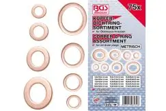 Tætningsring sortiment Kobber 75 dele, BGS Technic - Zweirad Union